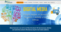 Desktop Screenshot of mediaconversion.com