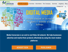 Tablet Screenshot of mediaconversion.com
